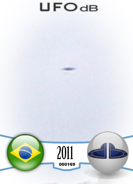 Brazil UFO Sighting | UFO picture captured from bedroom window | 2011 UFO CARD Number 169
