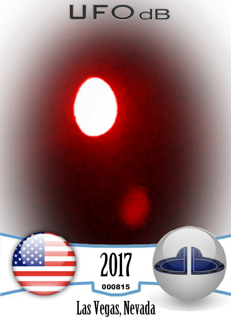 Bright UFO appearing to have wings but changed viewed with binoculars  UFO CARD Number 815