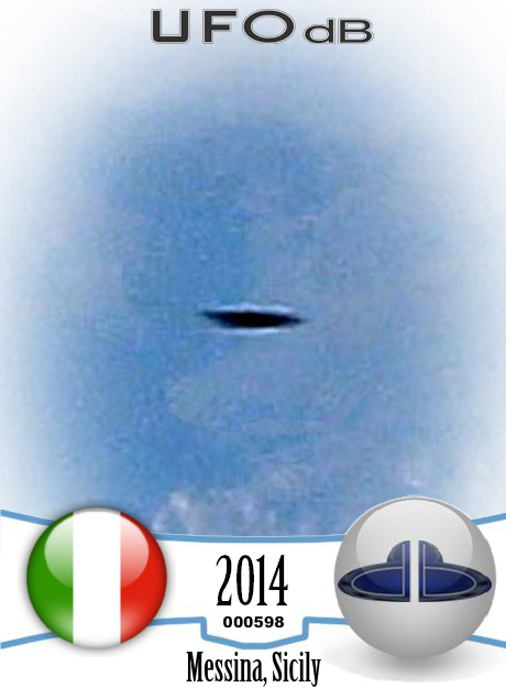 Many UFO pictures caught over Messina Strait Sicily Italy Dec 2014 UFO CARD Number 598