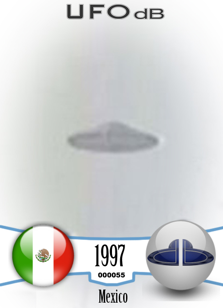 Mexico city August 6 1997 UFO Pictures from famous video (UFOdB.com) UFO CARD Number 55