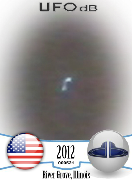 Multiple UFO Sightings of several UFOs in River Grove, Illinois 2012 UFO CARD Number 521