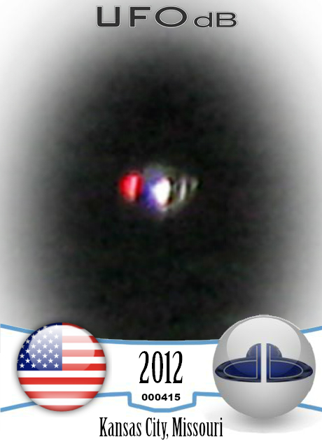 Probe UFO near the snow touching it - Kansas City, Missouri - 2012 UFO CARD Number 415