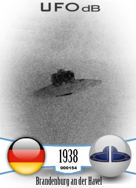 RFZ-4 Nazi UFO picture | probably at Arado Brandenburg plant Germany UFO CARD Number 154