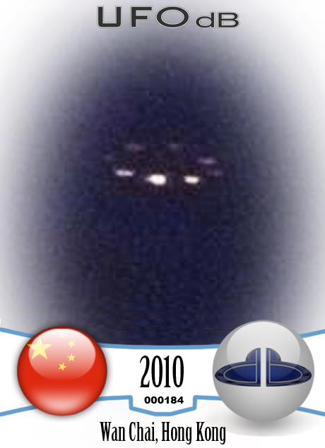 Tai Lam Tunnel, Wan Chai, Happy Valley | Hong Kong UFO picture China UFO CARD Number 184