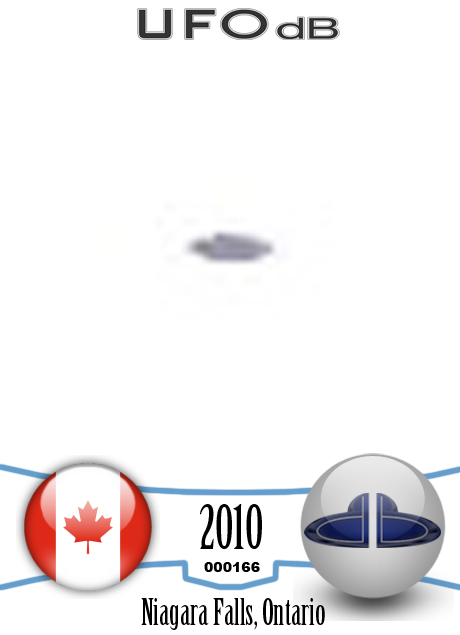 UFO Sighting over Niagara Falls in Ontario | Canada UFO picture 2010 UFO CARD Number 166