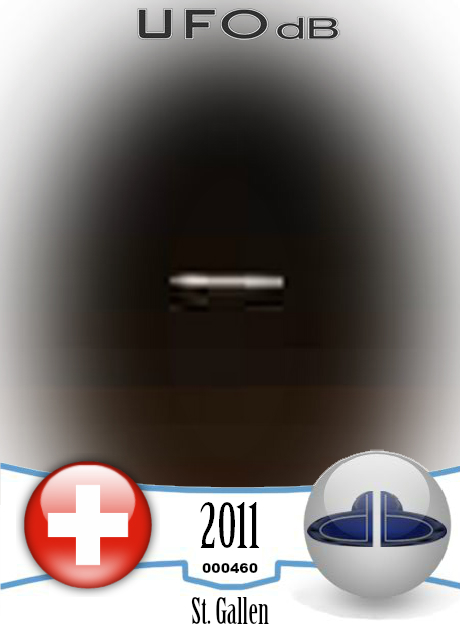 UFO pictures showing UFO near Lake Constance, Switzerland in 2011 UFO CARD Number 460