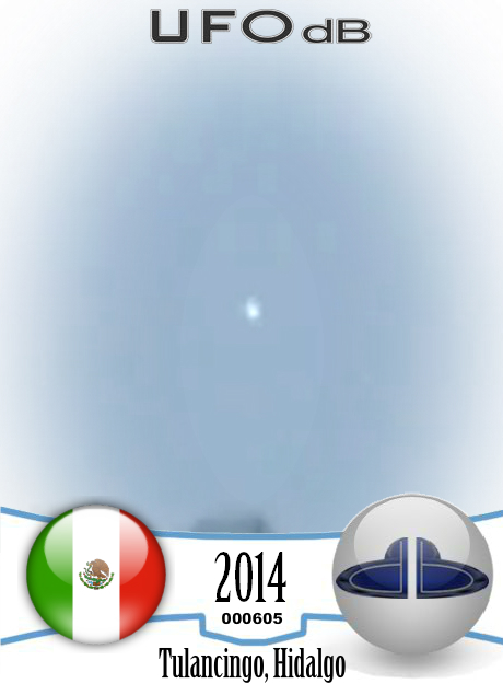 UFO seen near Military Helicopter in Tulancingo, Hidalgo Mexico 2014 UFO CARD Number 605
