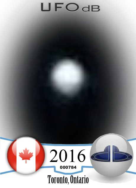 Was curious , below a star seemed there was a UFO Toronto Ontario Cana UFO CARD Number 784