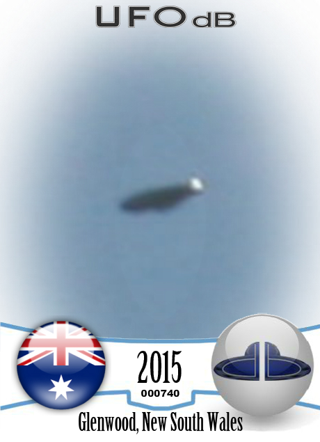 Watched UFO first in the west move quickly through to north east - Gle UFO CARD Number 740