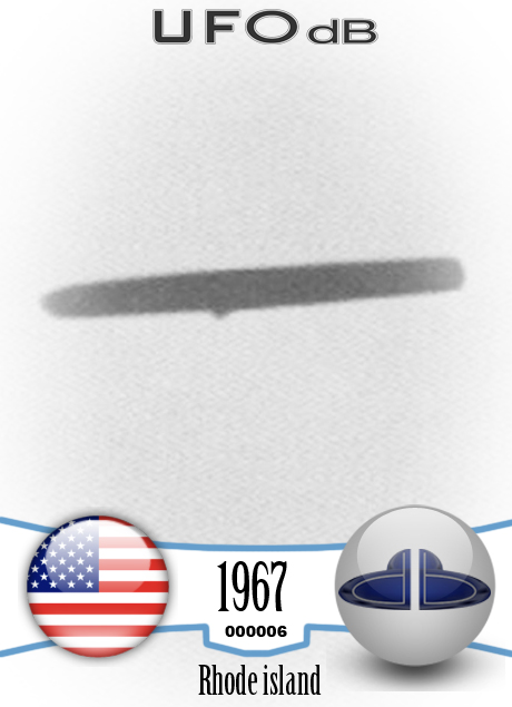 UFOdB.com - Rhode Island United States - ufo pictures 1967 UFO CARD Number 6
