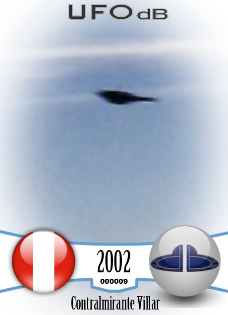 UFO pictures in Peru - UFO over Canaveral 2002 - UFOdB.com UFO CARD Number 9