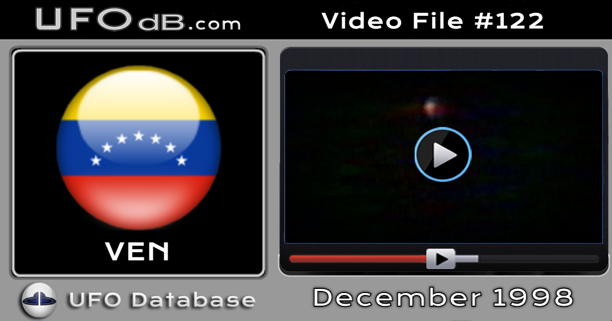 A village in Venezuela visited by a UFO on the night of New year eve 
