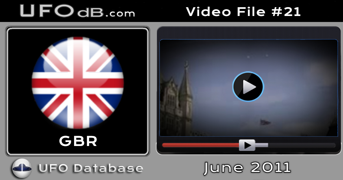 Four daylight UFO videos of the incredible London June 2011 sighting