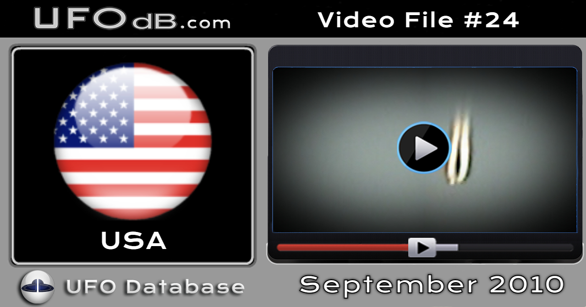 Impressive UFO footage taken near the Atlanta airport - September 2010