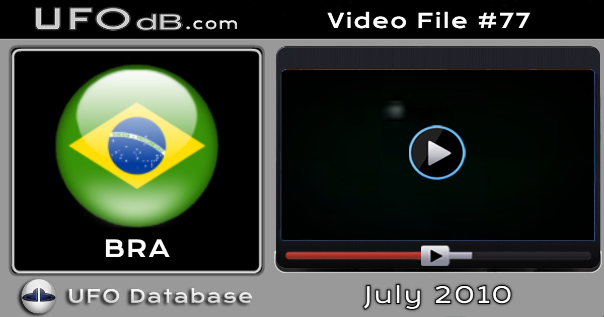 Massive UFO sighting in Joacaba, Santa Catarina in Brazil on July 2010