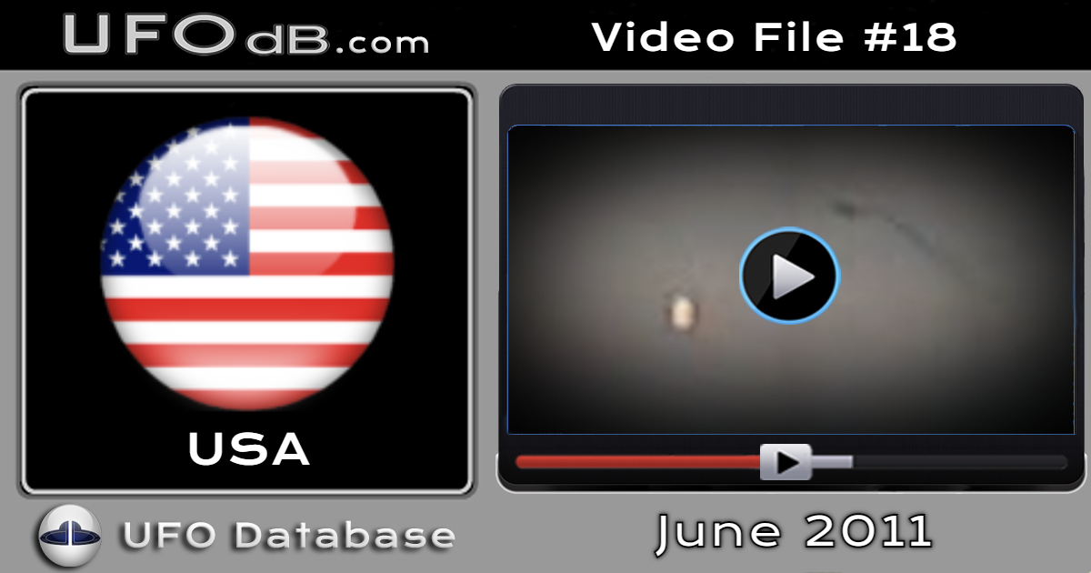 Miami airport visited by UFO filmed on Video from moving car June 2011