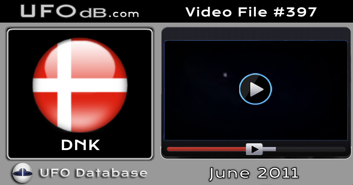 UFO near airport behaves like no human flying machine Copenhagen 2011