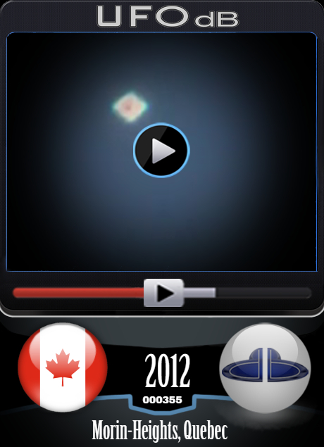 UFOdb.com UFO Video Card