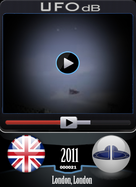 Four daylight UFO videos of the incredible London June 2011 sighting UFO CARD Number 21