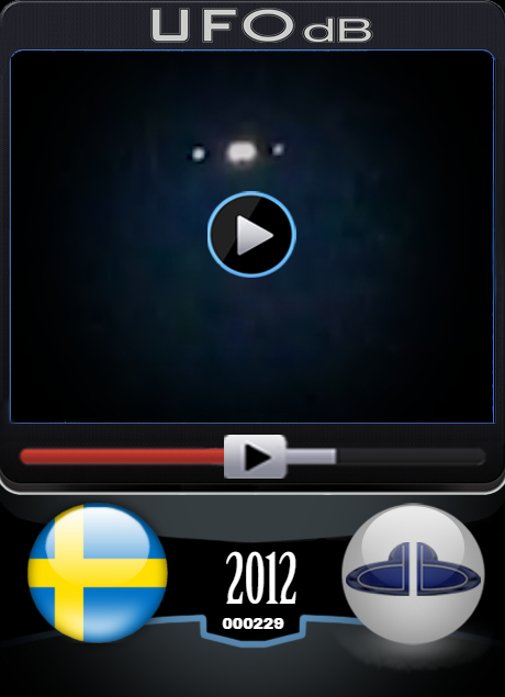 Great ufo video from Finland with ufo going around over house - 2012 UFO CARD Number 229