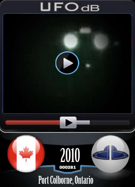 UFOdb.com UFO Video Card