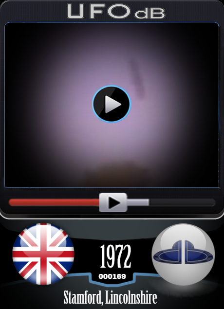 Old 1972 ufo footage made in Burgley park Stamford, Lincolnshire UK UFO CARD Number 169