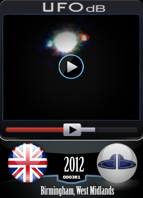 UFOdb.com UFO Video Card